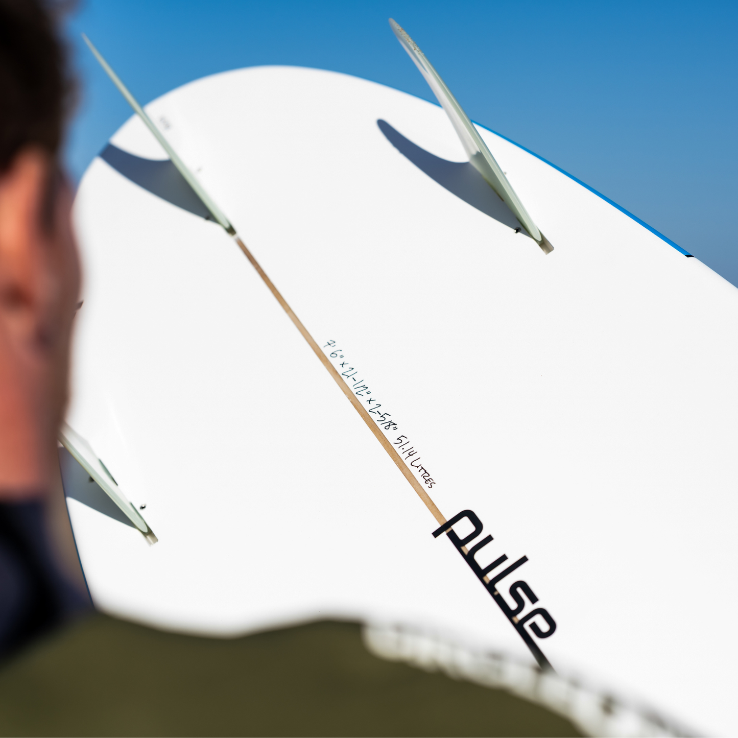 8' Pulse Squash Tail Mini Mal Surfboard
